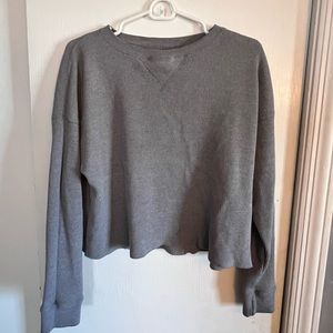 Abercrombie Waffle Knit Long Sleeve Shirt